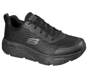 Pánské Pracovní Obuv Skechers Pracovní Relaxed Fit: Max Cushioning Elite SR - Rytas Černé | CZ.200021 BLK